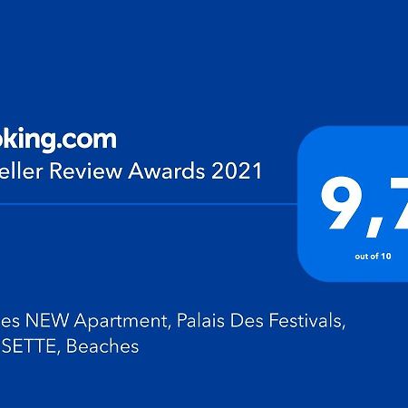 Cannes New Apartment, Palais Des Festivals, Croisette, Beaches Exteriör bild