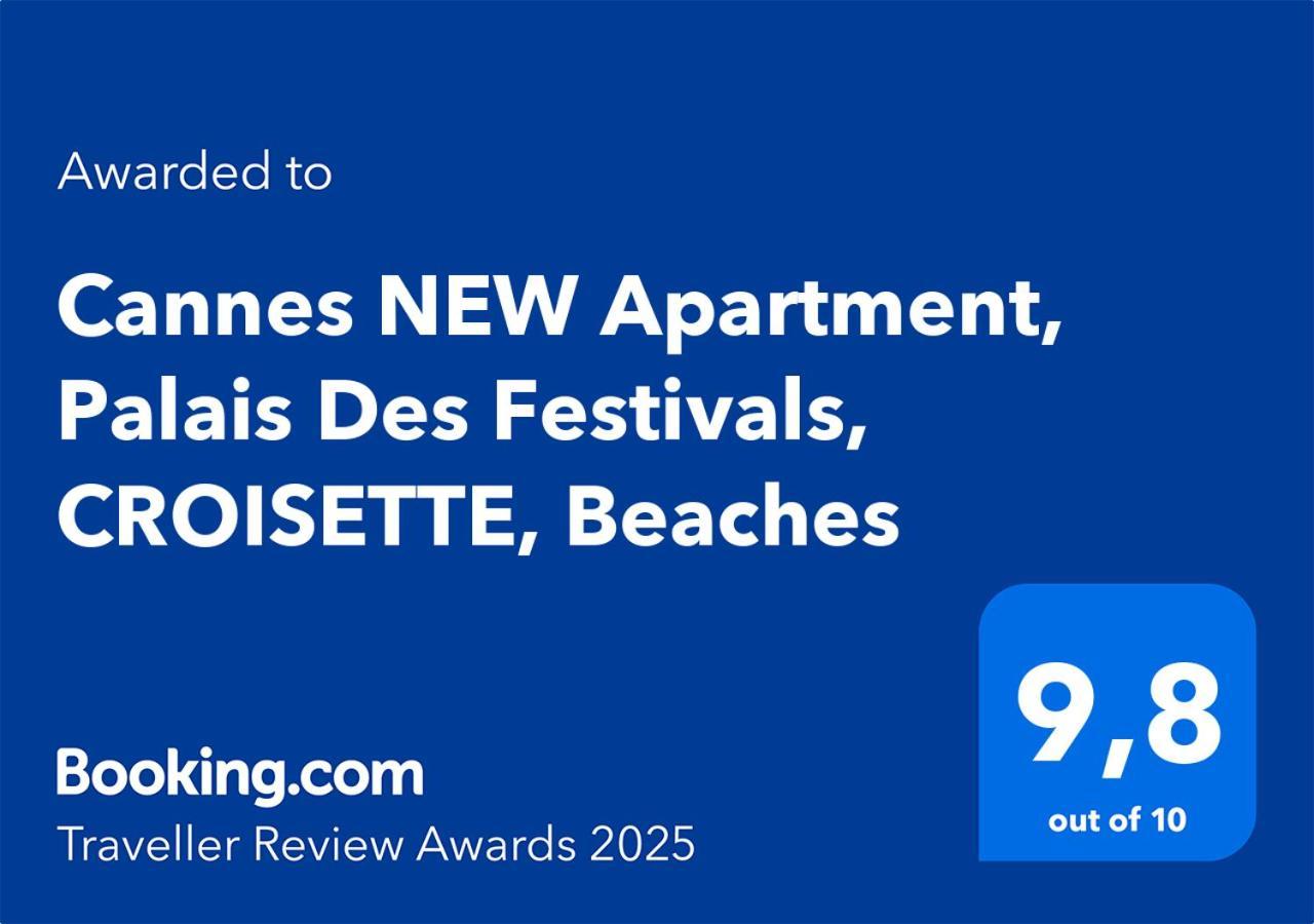 Cannes New Apartment, Palais Des Festivals, Croisette, Beaches Exteriör bild